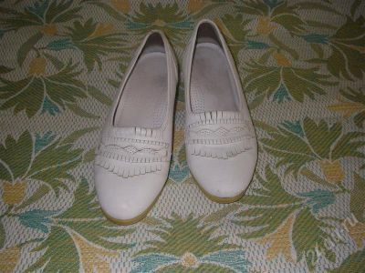 Лот: 248462. Фото: 1. туфли белые. Туфли