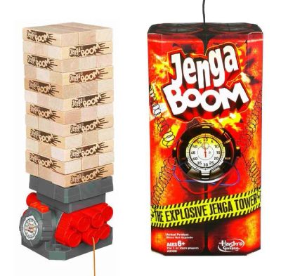 Лот: 5527553. Фото: 1. Настольная игра "Jenga Boom... Настольные игры, карты