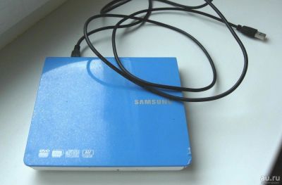 Лот: 10040104. Фото: 1. Внешний привод DVD-RW Samsung... Приводы CD, DVD, BR, FDD