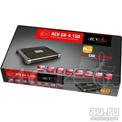 Лот: 13151323. Фото: 1. ACV GX-4.150 усилитель. Усилители