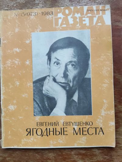 Лот: 19858581. Фото: 1. Е. Евтушенко. Ягодные места. Роман... Художественная