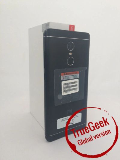 Лот: 10014568. Фото: 1. Xiaomi Redmi Note 4 3/32Gb Black... Смартфоны