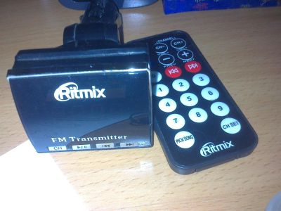 Лот: 3041331. Фото: 1. FM-MP3 модулятор Ritmix. Аксессуары для автозвука