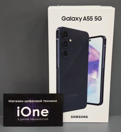 Лот: 24009106. Фото: 1. Samsung Galaxy A55 12/256Gb Navy... Смартфоны