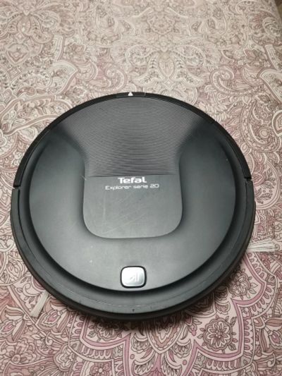 Лот: 24370261. Фото: 1. Робот пылесос tefal s20. Пылесосы, паровые швабры