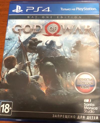 Лот: 11546293. Фото: 1. God of war 4 2018 PS4. Игры для консолей