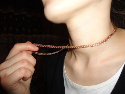 Лот: 7234864. Фото: 1. Золотая цепочка бисмарк 50 см... Цепочки