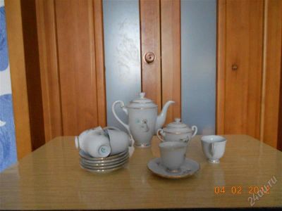 Лот: 1534774. Фото: 1. кофейный сервиз. Сервизы, наборы посуды