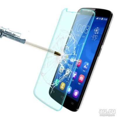 Лот: 9409855. Фото: 1. Защитное стекло Huawei Honor 4X... Дисплеи, дисплейные модули, тачскрины