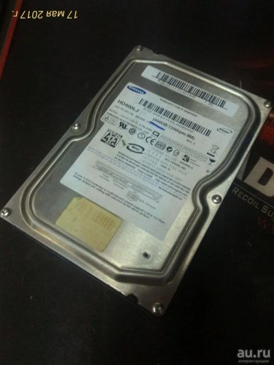 Лот: 9686930. Фото: 1. Жесткий диск Samsung HD400LJ... Жёсткие диски (HDD)