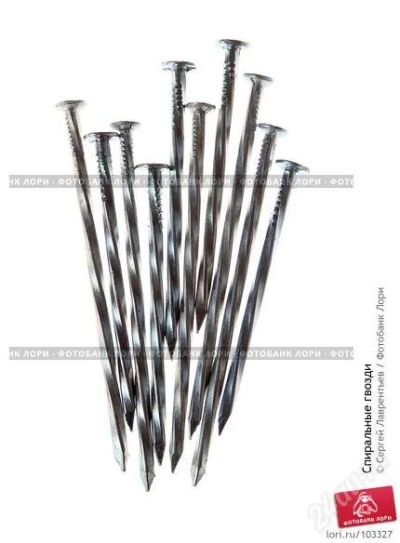 Лот: 2629594. Фото: 1. Гвоздь спиральный 500шт длинна... Крепёж