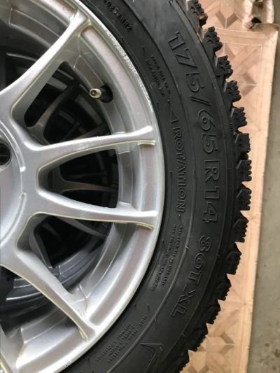 Лот: 12242587. Фото: 1. Nokian 2017 175/65 R14. Шины