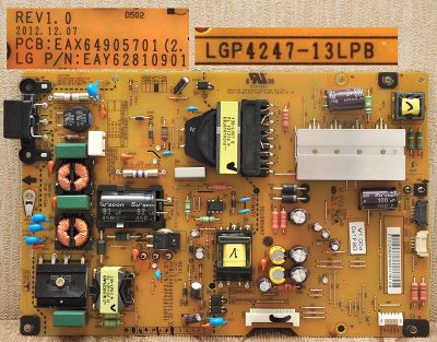 Лот: 3787271. Фото: 1. Блок питания с Led Drive EAX64905701... Печатные платы