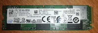 Лот: 15659653. Фото: 1. Диск NvmeIntel 660P series 1tb. Колпаки