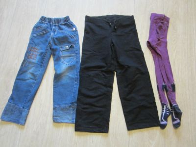 Лот: 16054024. Фото: 1. штаны и колготки с рубля. Брюки, шорты, джинсы