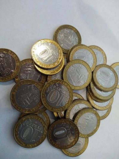 Лот: 15145260. Фото: 1. монеты биметалл города. Россия после 1991 года