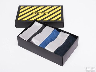 Лот: 16826592. Фото: 1. Боксеры OFF-WHITE 3шт (19437). Нижнее бельё, плавки, шорты для плавания