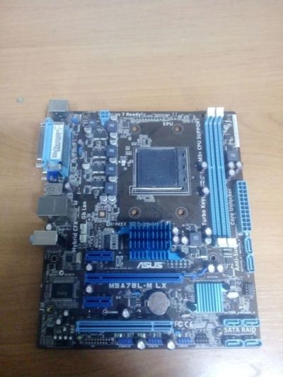 Лот: 18280900. Фото: 1. Материнская плата Asus M5A78L-M... Материнские платы