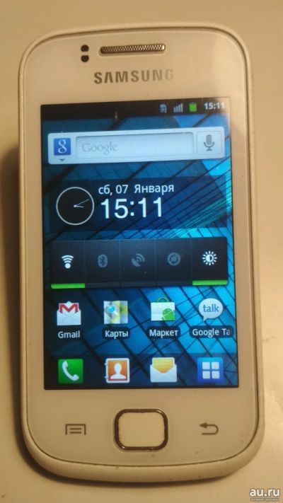 Лот: 17624905. Фото: 1. Смартфон Samsung Galaxy Gio GT-S5660. Смартфоны