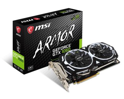Лот: 14318224. Фото: 1. Видеокарта MSI GeForce GTX 1060... Видеокарты
