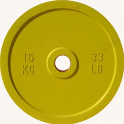 Лот: 22356763. Фото: 1. Диск обрезиненный 15кг Johns DR71025... Штанги, блины
