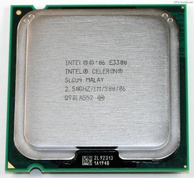 Лот: 3018042. Фото: 1. Intel Celeron E3300 2.5 GHz LGA... Процессоры