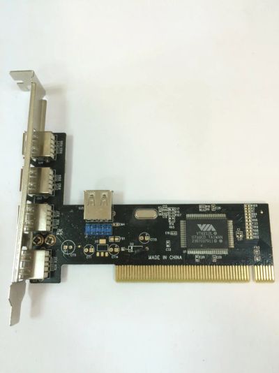 Лот: 7936534. Фото: 1. Гарантия! Контроллер USB2.0 VIA... Платы расширения, контроллеры, доп. порты