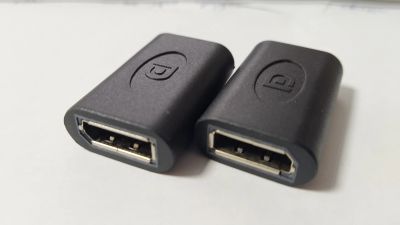 Лот: 20848413. Фото: 1. #96 проходной адаптер DisplayPort... Шлейфы, кабели, переходники