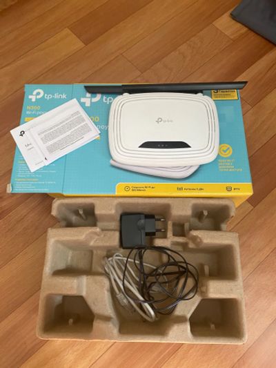 Лот: 20045405. Фото: 1. Wi-Fi роутер TP-LINK TL-WR841N... Маршрутизаторы (роутеры)
