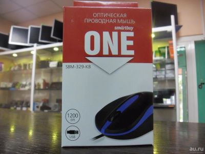 Лот: 9877713. Фото: 1. Проводная мышь SmartBuy ONE SBM-329... Клавиатуры и мыши