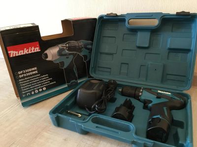 Лот: 7725314. Фото: 1. Дрель аккумуляторная Makita DF330DWE. Электроинструмент