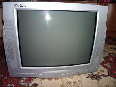 Лот: 7524957. Фото: 1. Телевизор цветной 21". Телевизоры