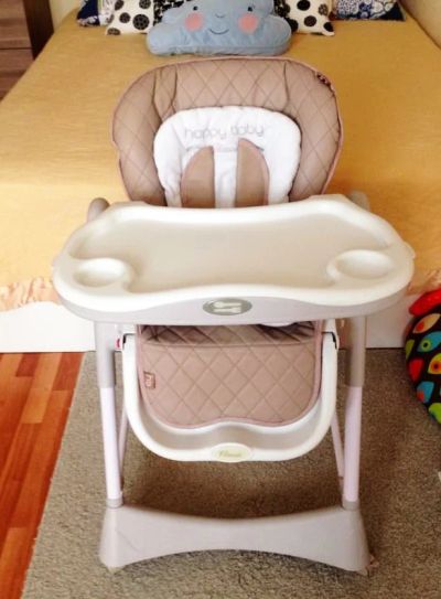 Лот: 7918510. Фото: 1. Стульчик для кормления HAPPY BABY... Стульчики для кормления