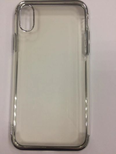 Лот: 11060596. Фото: 1. Чехол iPhone X/ XS Силикон Прозрачный... Чехлы, бамперы