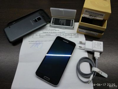 Лот: 9790734. Фото: 1. Samsung Galaxy S5 Duos. Смартфоны