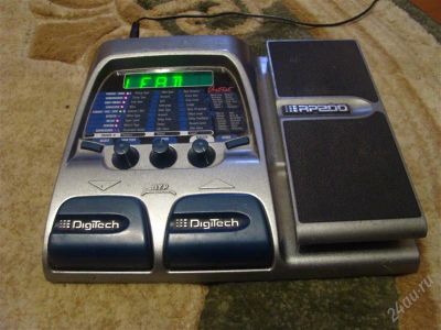 Лот: 2185526. Фото: 1. Процессор Digitech RP200 (24 бита... Гитарные эффекты и комбоусилители