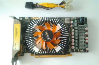 Лот: 11916893. Фото: 1. Видеокарта Nvidia GTS 250 1Gb... Видеокарты