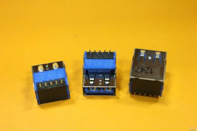 Лот: 9642783. Фото: 1. Разъем US-173, USB 3.0, для Asus... Разъёмы