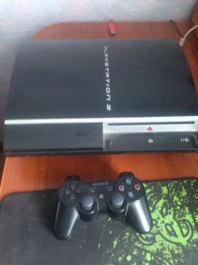 Лот: 9587625. Фото: 1. Sony PlayStation 3 + 13 игр/ Обмен... Игровые приставки, консоли