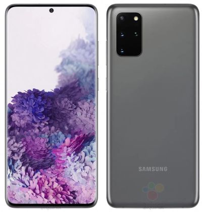 Лот: 20997702. Фото: 1. Samsung Galaxy S20+ (серый). Смартфоны