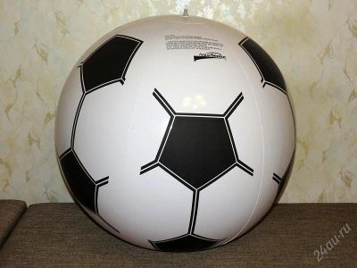 Лот: 1872305. Фото: 1. Большой надувной футбольный мяч. Другое (игрушки)