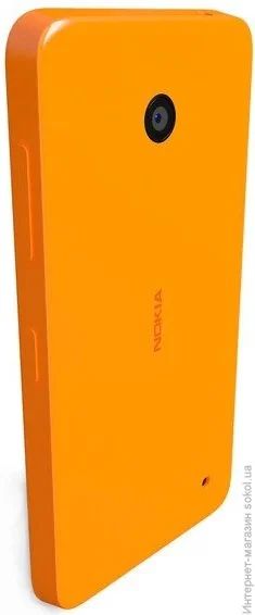 Лот: 4925842. Фото: 1. Задняя панель для Lumia 630 оранж... Чехлы, бамперы