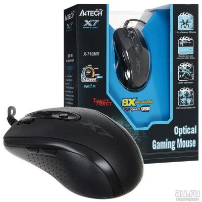 Лот: 13055201. Фото: 1. Мышь A4Tech Bloody X-710MK. Клавиатуры и мыши