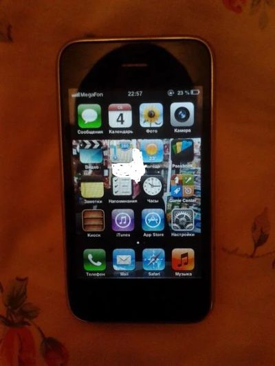 Лот: 3568620. Фото: 1. Смартфон Iphone 3gs 16gb оригинал... Смартфоны