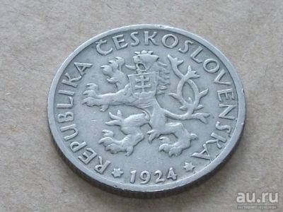 Лот: 10776088. Фото: 1. Монета 1 крона одна Чехословакия... Европа