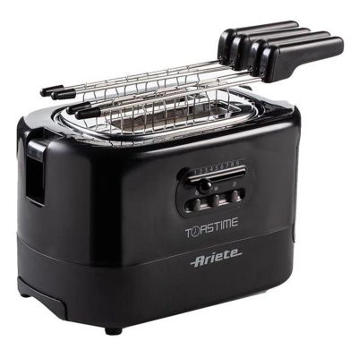 Лот: 25734841. Фото: 1. Тостер Ariete 159 Toastime Black. Кухонная