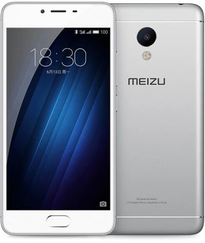 Лот: 7922801. Фото: 1. Meizu M3S бело-серебристый, 2Гб... Смартфоны