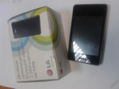 Лот: 4800775. Фото: 1. LG T-375. Смартфоны