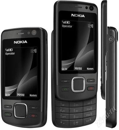 Лот: 791156. Фото: 1. Nokia 6600i Slide Black. Кнопочные мобильные телефоны