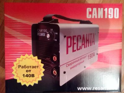 Лот: 8289840. Фото: 1. Сварочный аппарат инвертор Ресанта... Сварочные аппараты